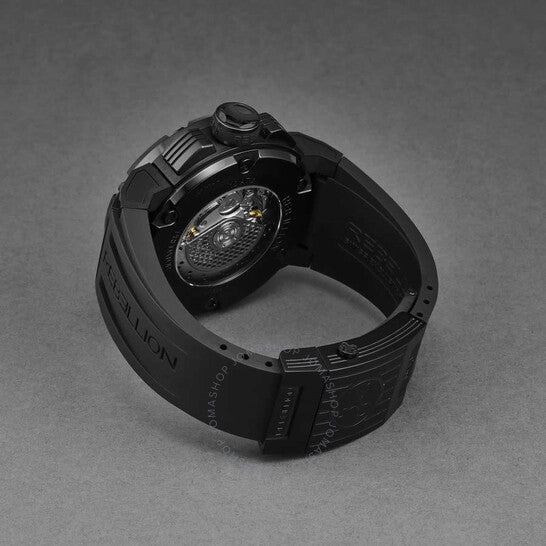 Rebellion, Predator Chronograph Automatic Black Dial Men's Watch