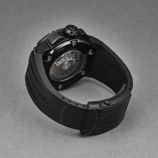 Rebellion, Predator Chronograph Automatic Black Dial Men's Watch