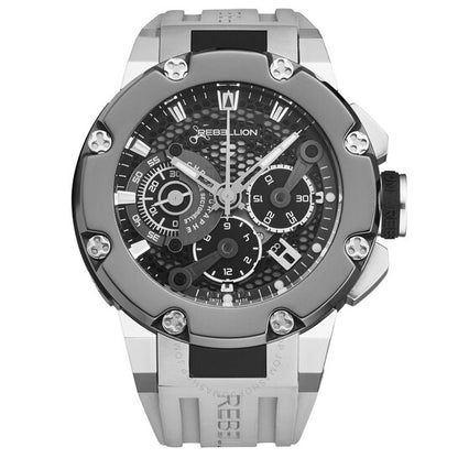 Rebellion, Predator Chronograph Automatic Black Dial Men's Watch