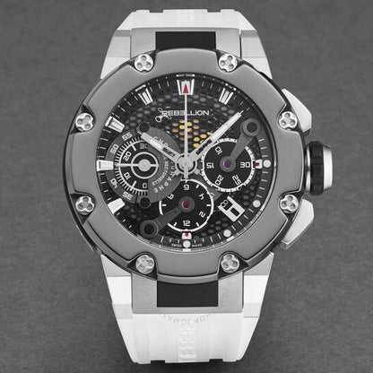 Rebellion, Predator Chronograph Automatic Black Dial Men's Watch