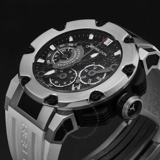 Rebellion, Predator Chronograph Automatic Black Dial Men's Watch