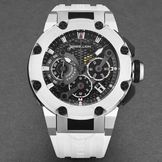 Rebellion, Predator Chronograph Automatic Black Dial Men's Watch