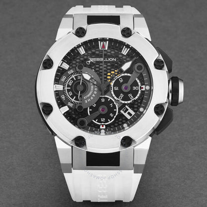 Rebellion, Predator Chronograph Automatic Black Dial Men's Watch