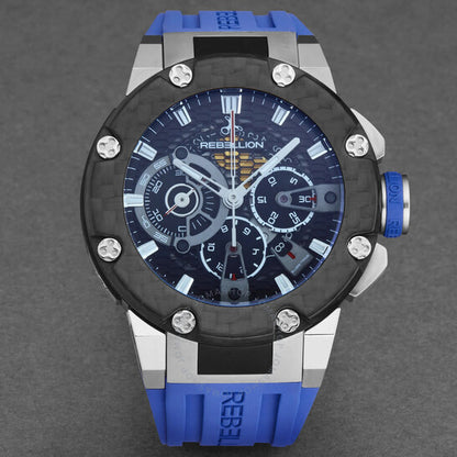 Rebellion, Predator Chronograph Automatic Black Dial Men's Watch