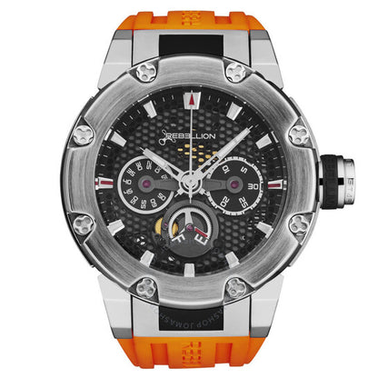 Rebellion, Predator Chronograph Automatic Black Dial Men's Watch