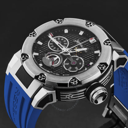 Rebellion, Predator Chronograph Automatic Black Dial Men's Watch