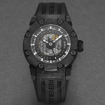 Rebellion, Predator S Automatic Black Dial Men's Watch