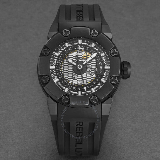 Rebellion, Predator S Automatic Black Dial Men's Watch