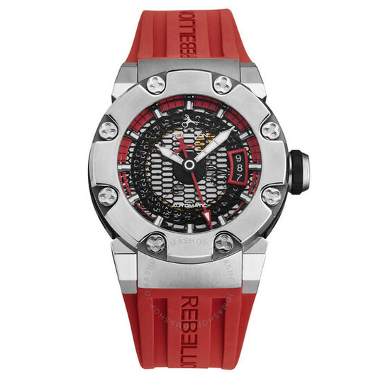 Rebellion, Predator S Automatic Black Dial Men's Watch