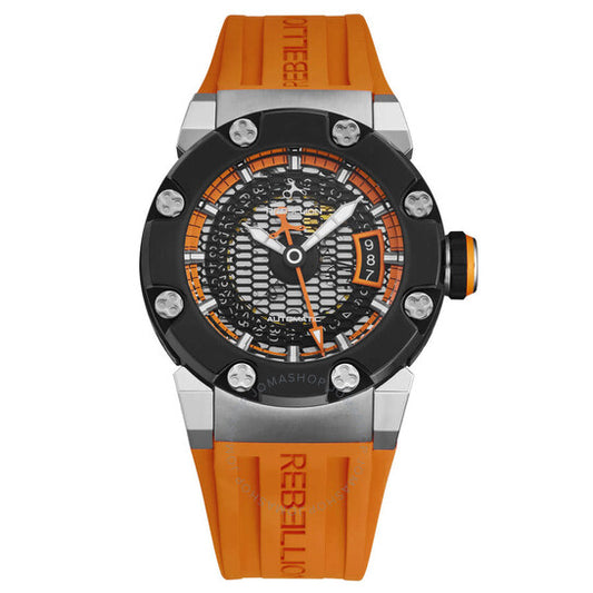 Rebellion, Predator S Automatic Black Dial Men's Watch