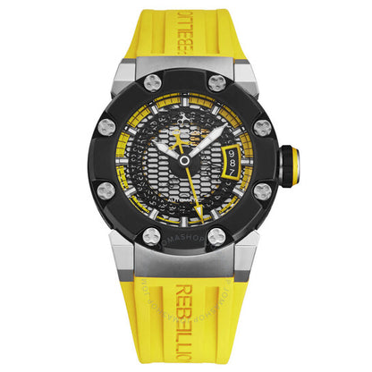 Rebellion, Predator S Automatic Black Dial Men's Watch