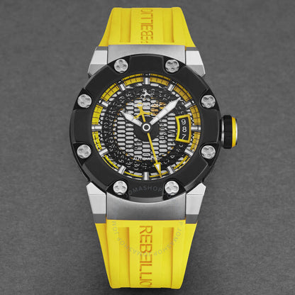 Rebellion, Predator S Automatic Black Dial Men's Watch