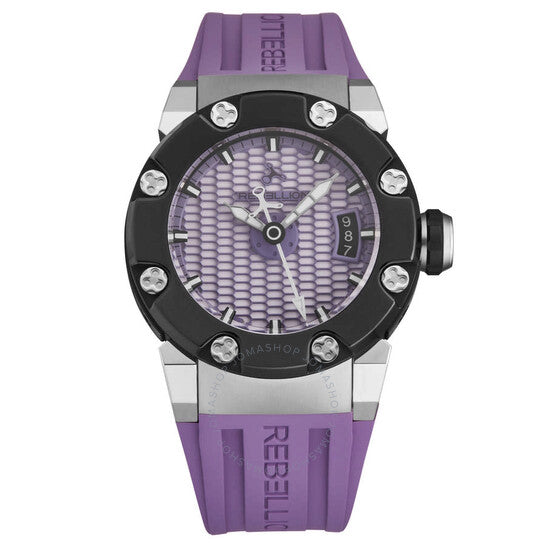 Rebellion, Predator S Automatic Purple Dial Men's Watch