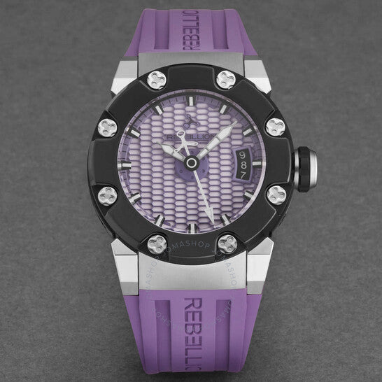 Rebellion, Predator S Automatic Purple Dial Men's Watch