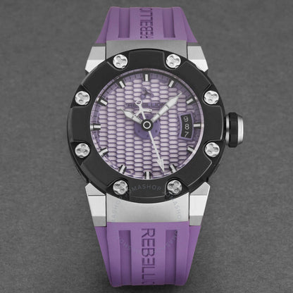 Rebellion, Predator S Automatic Purple Dial Men's Watch