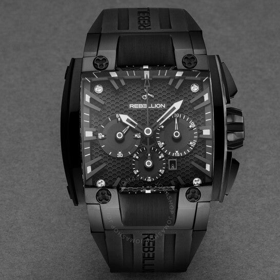 Rebellion, Re1 2.0 Chronograph Automatic Black Dial Men's Watch