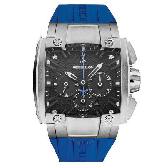ساعة ريبيليون، Re1 2.0 كرونوغراف أوتوماتيكية للرجال بمينا أسود