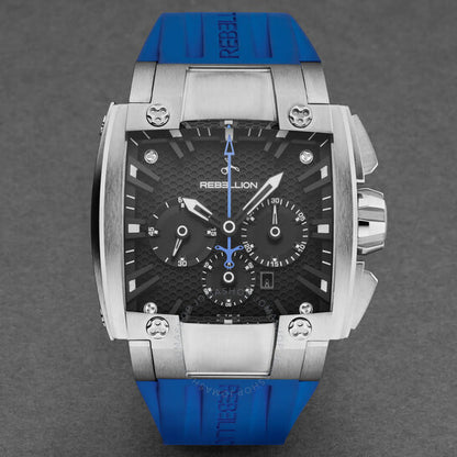 Rebellion, Re1 2.0 Chronograph Automatic Black Dial Men's Watch