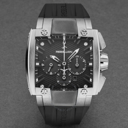 Rebellion, Re1 2.0 Chronograph Automatic Black Dial Men's Watch