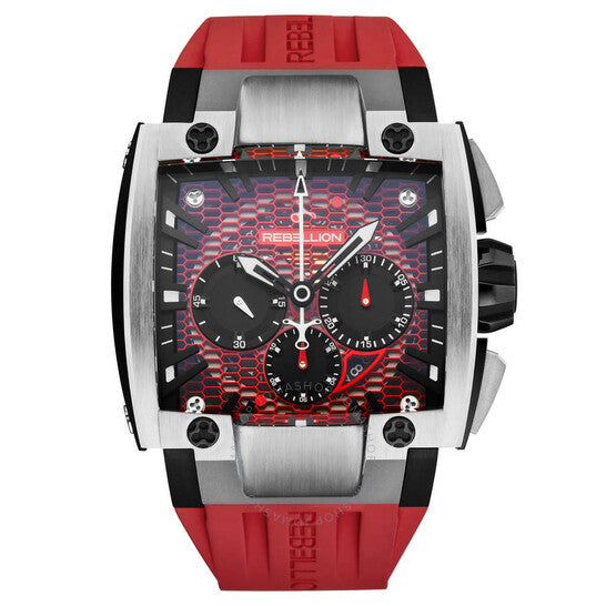 Rebellion, Re1 2.0 Chronograph Automatic Black Dial Men's Watch