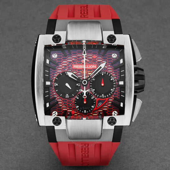 Rebellion, Re1 2.0 Chronograph Automatic Black Dial Men's Watch