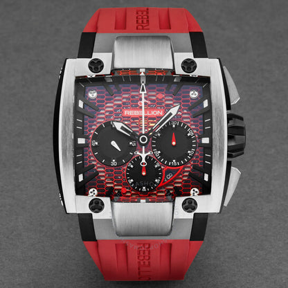 Rebellion, Re1 2.0 Chronograph Automatic Black Dial Men's Watch