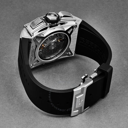 ساعة ريبيليون، Re1 كرونوغراف أوتوماتيكية للرجال بمينا أسود