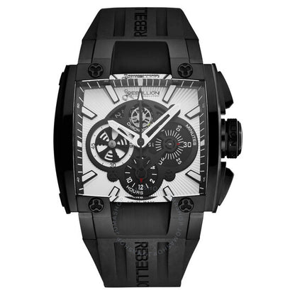 ساعة ريبيليون، Re1 كرونوغراف أوتوماتيكية للرجال بمينا أبيض