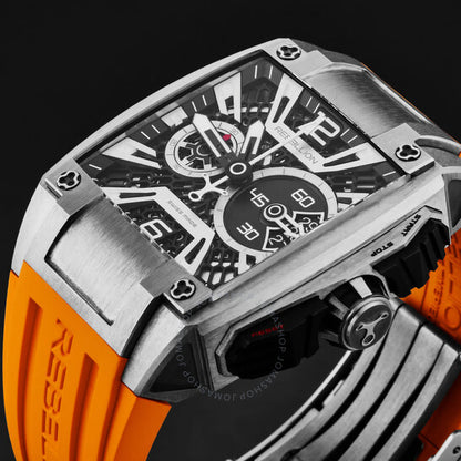 ساعة ريبيليون، ري-فولت أوتوماتيكية للرجال بمينا أسود