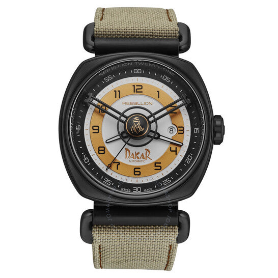 Rebellion, Twenty One Automatic Black Dial Men's Watch