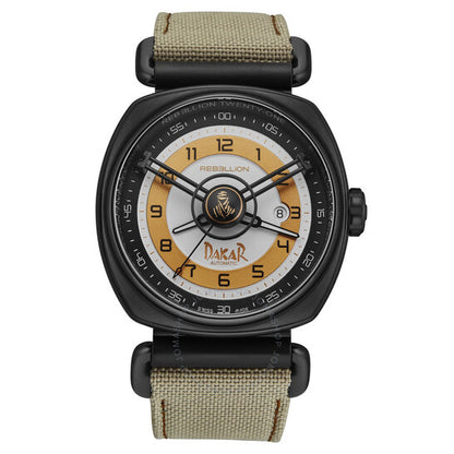 Rebellion, Twenty One Automatic Black Dial Men's Watch