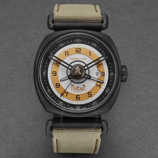 Rebellion, Twenty One Automatic Black Dial Men's Watch