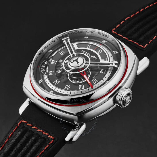 Rebellion, Twenty One Automatic Black Dial Men's Watch