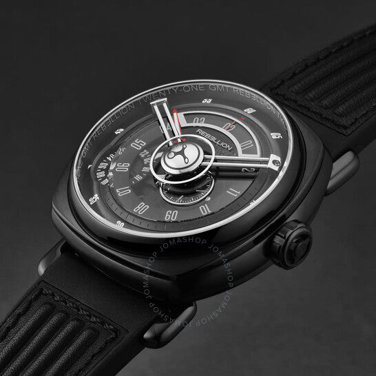 Rebellion, Twenty One Automatic Black Dial Men's Watch