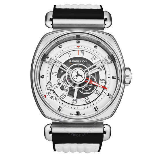 Rebellion, Twenty One Automatic White Dial Men's Watch