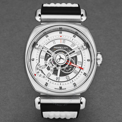 Rebellion, Twenty One Automatic White Dial Men's Watch