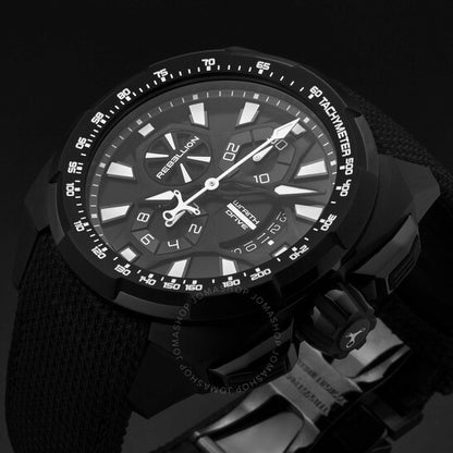 Rebellion, Wraith Chronograph Automatic Black Dial Men's Watch