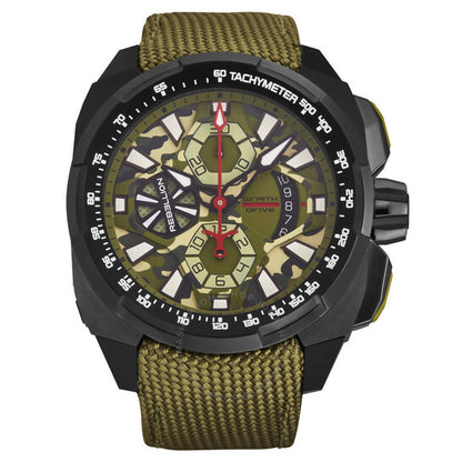 Rebellion, Wraith Chronograph Automatic Green Dial Men's Watch