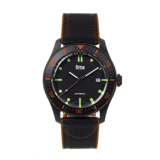 Reign, Elijah Automatic Black Dial Men's Watch