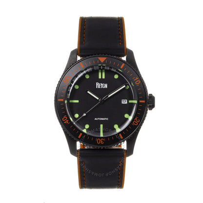Reign, Elijah Automatic Black Dial Men's Watch