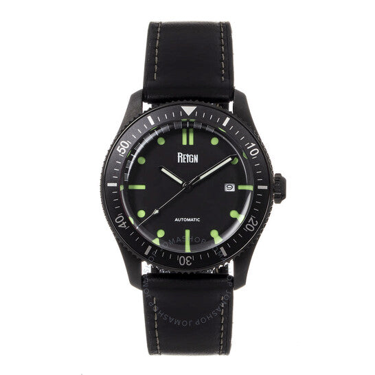 Reign, Elijah Black Dial Men's Watch