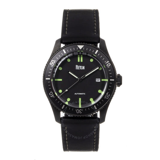 Reign, Elijah Black Dial Men's Watch