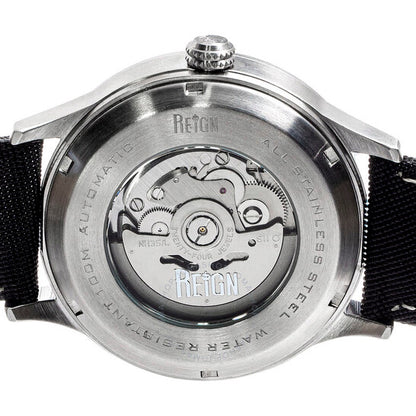 Reign, Henry Automatic Black Dial Men's Watch