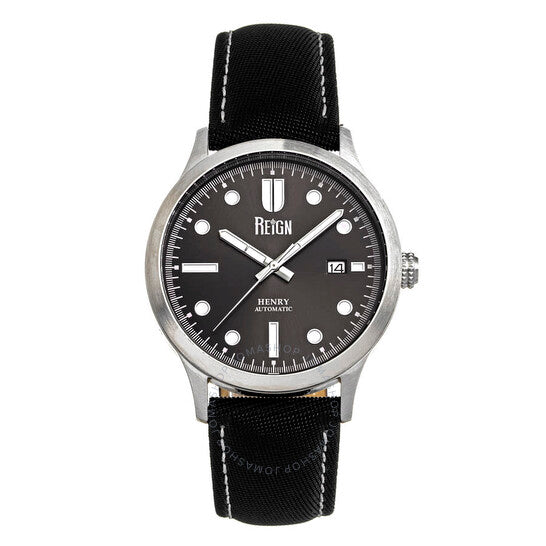 Reign, Henry Automatic Gunmetal Dial Men's Watch
