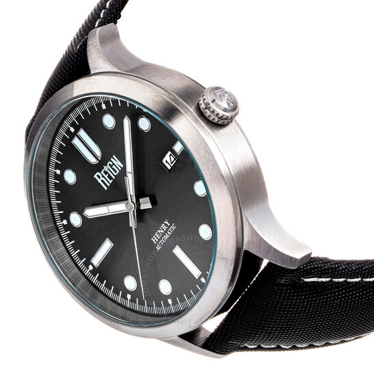 Reign, Henry Automatic Gunmetal Dial Men's Watch