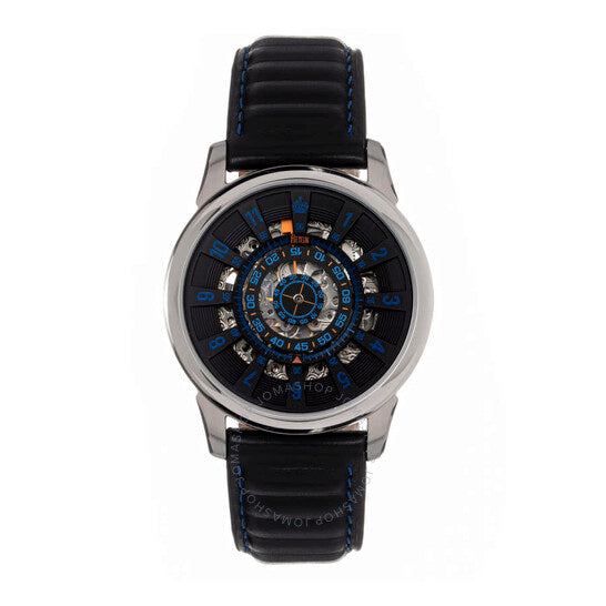 Reign, Monterey Automatic Black Dial Men's Watch