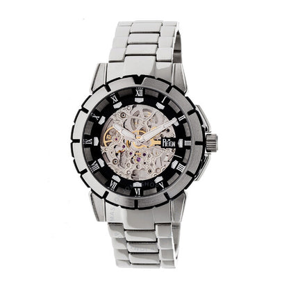 Reign, Philippe Automatic Black Dial Men's Watch