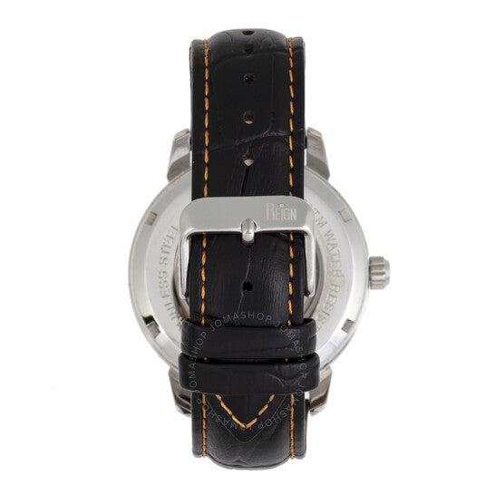 ساعة رين، رودولف أوتوماتيكية للرجال بمينا أسود