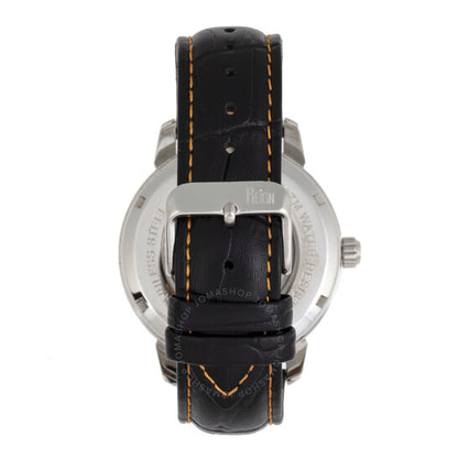 ساعة رين، رودولف أوتوماتيكية للرجال بمينا أسود