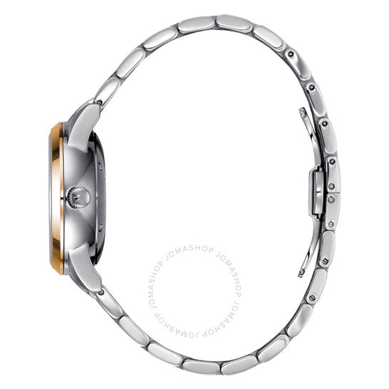 ساعة رينيه موريس نوبليس أوتوماتيكية بمينا أبيض للسيدات